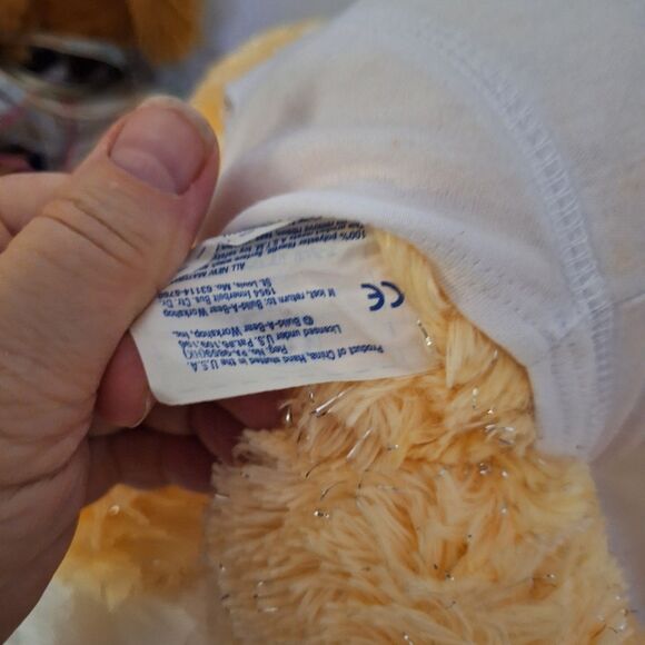 Build-A-Bear Workshop Gem of a Friend Topaz Teddy With Tag and Card - Picture 13 of 14